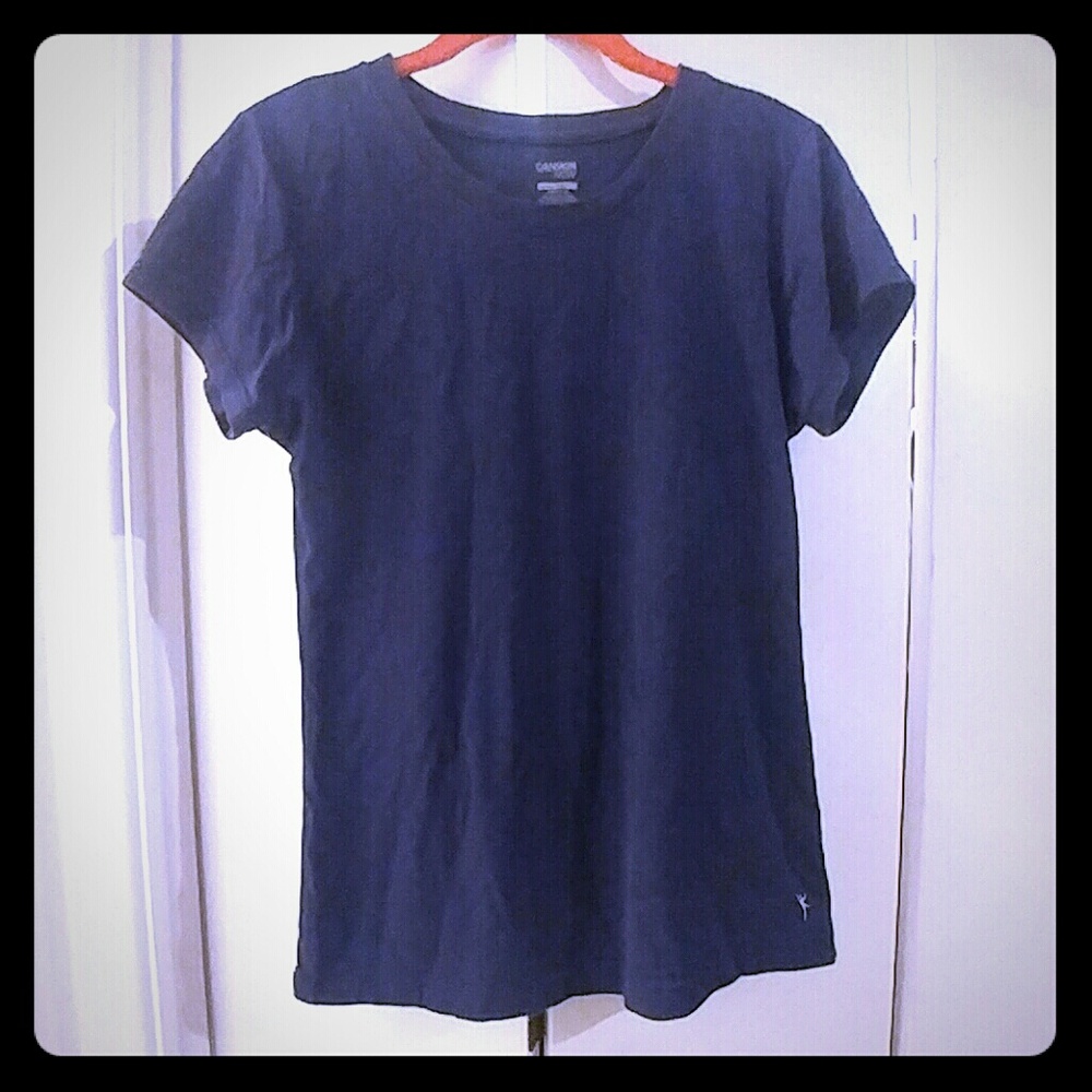 Danskin Now navy blue fitness t-shirt
